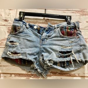 Free people shorts size 25